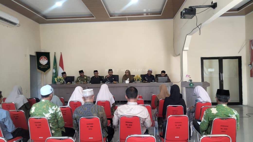 K2M MTs Aceh Selatan Gelar Rapat Persiapan Ajang Apresiasi Madrasah 2026